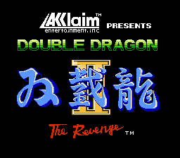 Double Dragon II - The Revenge (Europe)